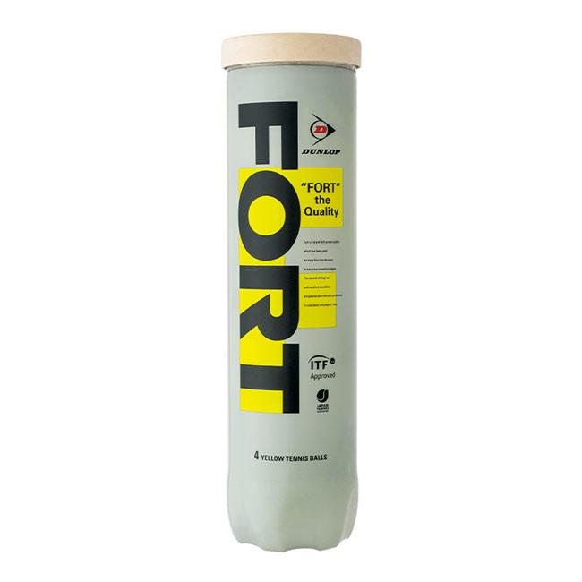 DUNLOP（ダンロップ） FORT(フォート) (1缶／4球) 硬式テニスボール
