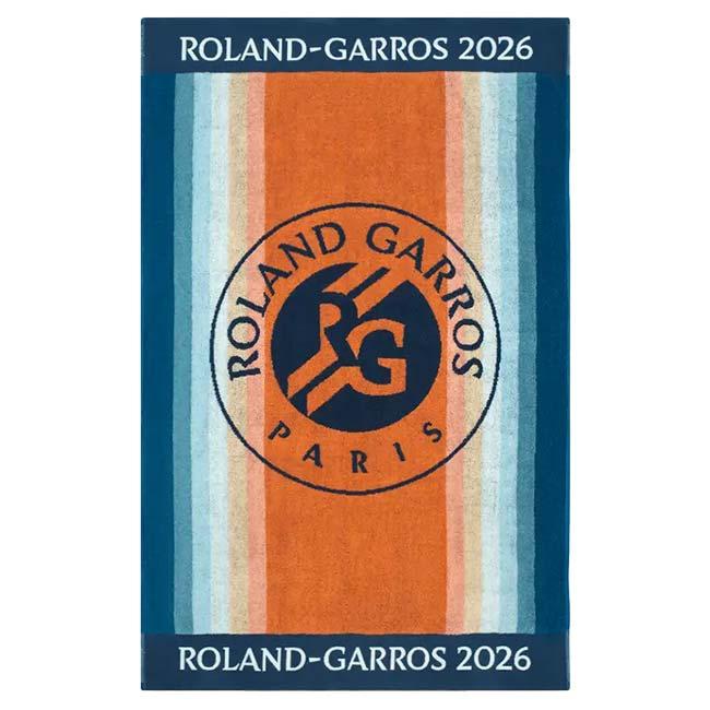Roland Garros Official(ローランギャロス) 2026 カレ・ブラン 公式 プレイヤータオル 70×105cm 全仏オープン CSVU0126-MLT マルチカラー(26y4m)の画像