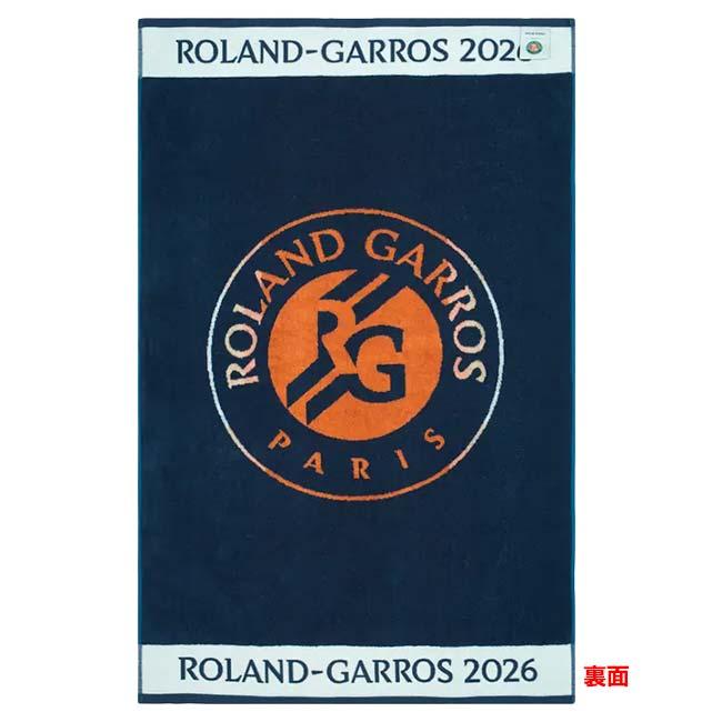 Roland Garros Official(ローランギャロス) 2026 カレ・ブラン 公式 プレイヤータオル 70×105cm 全仏オープン CSVU0126-MLT マルチカラー(26y4m)の画像
