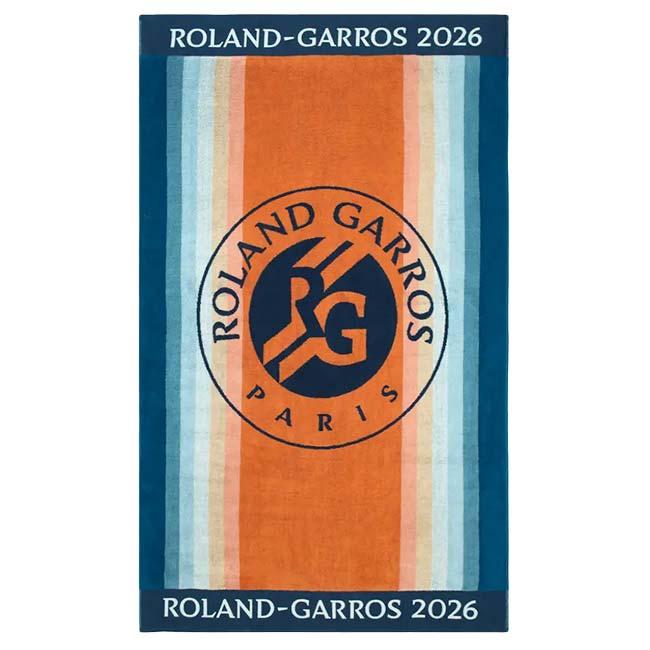 Roland Garros Official(ローランギャロス) 2026 カレ・ブラン 公式 プレイヤービーチタオル 100×170cm 全仏オープン CSVU0426-MLT マルチカラー(26y4m)の画像