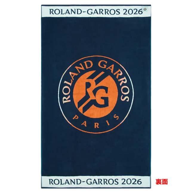 Roland Garros Official(ローランギャロス) 2026 カレ・ブラン 公式 プレイヤービーチタオル 100×170cm 全仏オープン CSVU0426-MLT マルチカラー(26y4m)の画像
