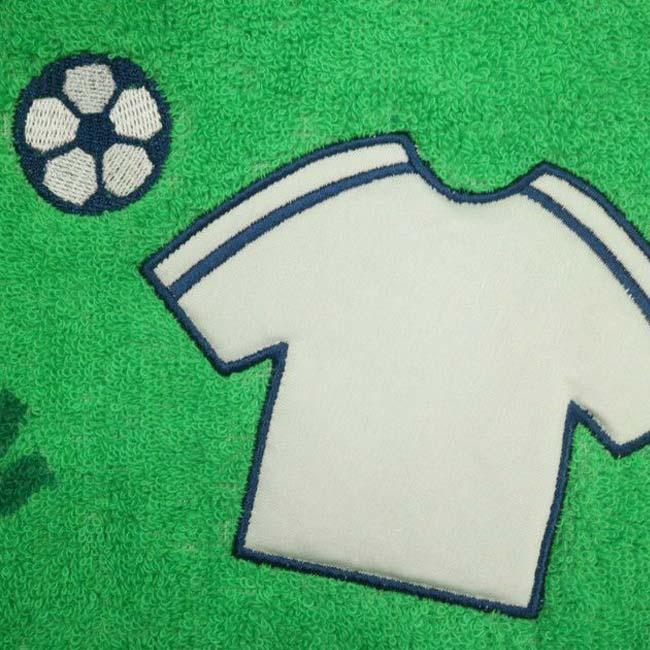 プレゼントにもピッタリ  丸眞(マルシン) ガッツ  部活タオル フェイスタオル 34×80cm アップリケ加工(24y9m) | 丸眞 | 03