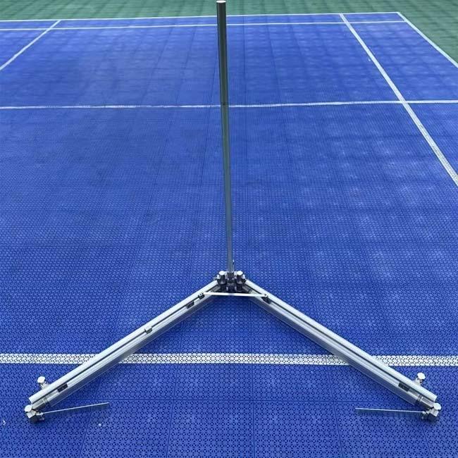 かがまず一気に集められる！  アルミニウム製 V字型テニスボールコレクター 組立式 テニスボール集球器 TE239985 シルバー(25y12m) |  | 02