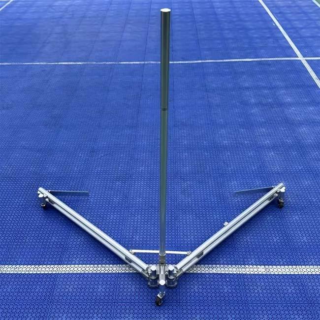 かがまず一気に集められる！  アルミニウム製 V字型テニスボールコレクター 組立式 テニスボール集球器 TE239985 シルバー(25y12m) |  | 03