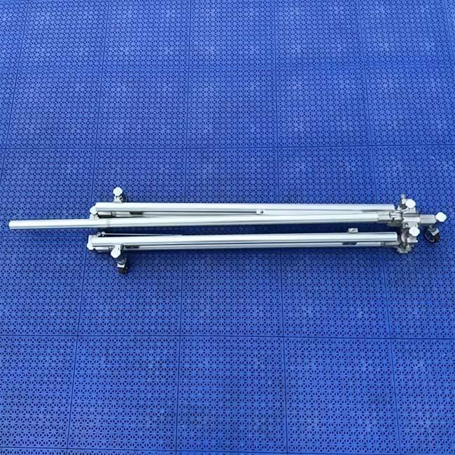 かがまず一気に集められる！  アルミニウム製 V字型テニスボールコレクター 組立式 テニスボール集球器 TE239985 シルバー(25y12m) |  | 07