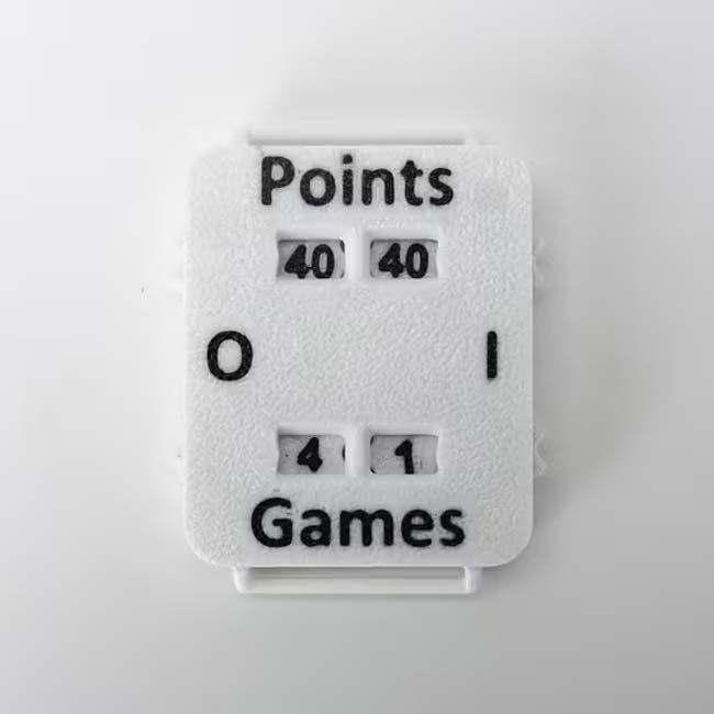 手元でスコア管理  ポータブル スコアリング リストバンド カウンター付き スコアキーパー テニス パデル コーチ 審判 プレイヤー向け TE239986(25y11m) |  | 03