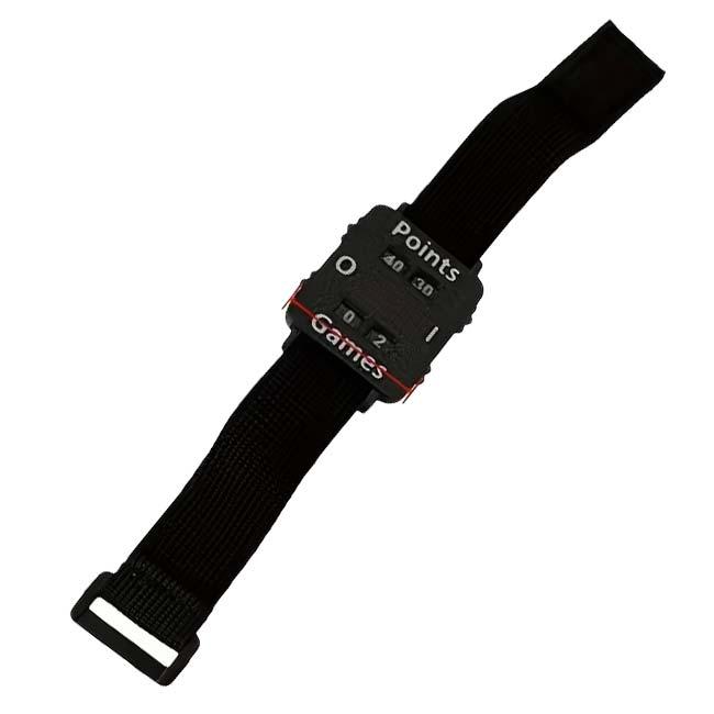 手元でスコア管理  ポータブル スコアリング リストバンド カウンター付き スコアキーパー テニス パデル コーチ 審判 プレイヤー向け TE239986(25y11m) |  | 05