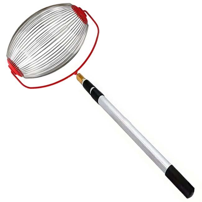 かがまずラクラク♪ボール集め  ボールピッカー フットボール型ローラー幅32cm 集球器 テニスボール ゴルフボール 回収機 TMBP-01(24y4m) |  | 03