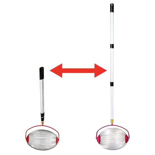 かがまずラクラク♪ボール集め  ボールピッカー フットボール型ローラー幅32cm 集球器 テニスボール ゴルフボール 回収機 TMBP-01(24y4m) |  | 05