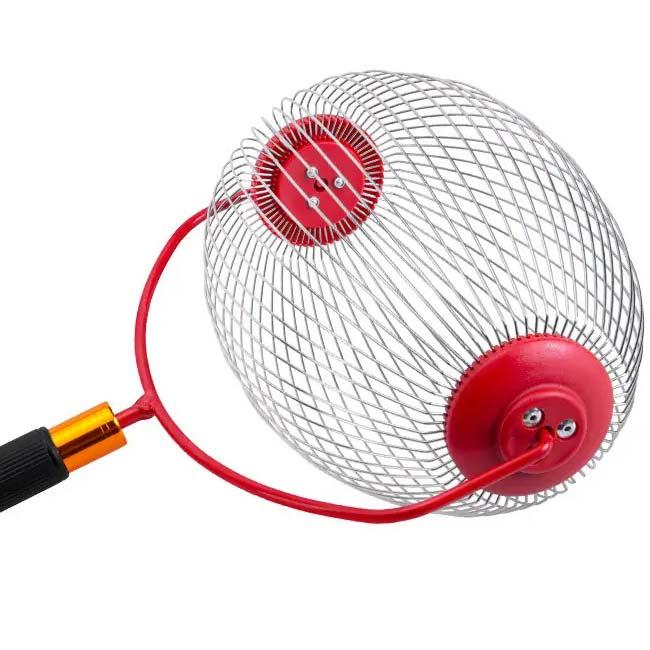 かがまずラクラク♪ボール集め  ボールピッカー フットボール型ローラー幅32cm 集球器 テニスボール ゴルフボール 回収機 TMBP-01(24y4m) |  | 06