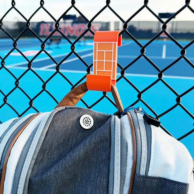 地面にバッグやラケットを置きたくない時に！ YYプロジェクト(YY Project) テニスコート フェンスハンガー YY006(25y8m) |  | 03
