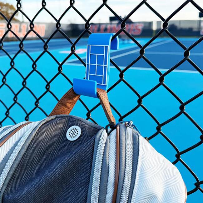 地面にバッグやラケットを置きたくない時に！ YYプロジェクト(YY Project) テニスコート フェンスハンガー YY006(25y8m) |  | 05