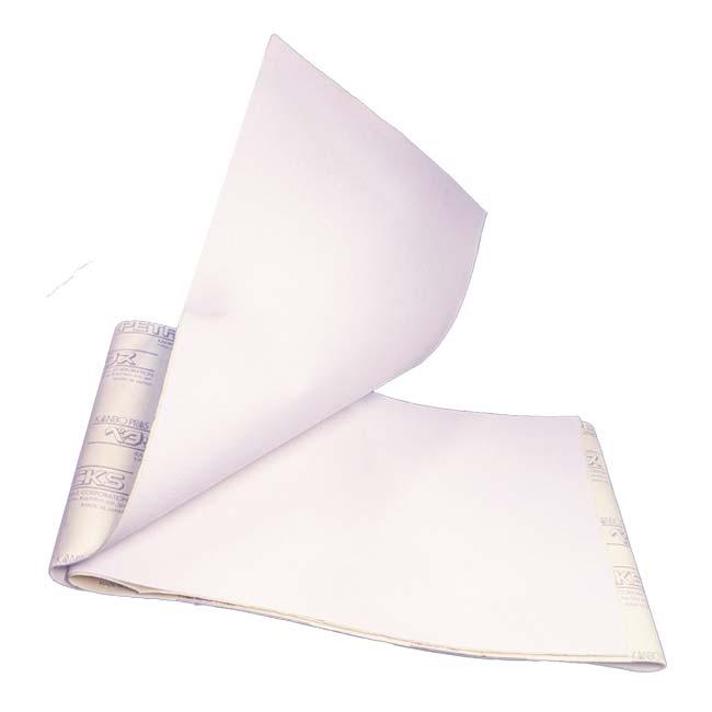 鐘屋産業(カネヤ／KANEYA) テニスネット 白帯部分補修テープ シールタイプ 14×100cm K-1878ホワイト(24y11m) | 