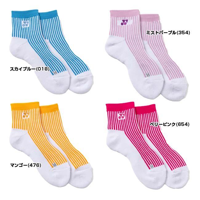ヨネックス(YONEX) 2026 レディース 3Dエルゴ アンクルソックス 左右専用設計 抗菌防臭加工 靴下 29266Y(26y6m) | YONEX | 01