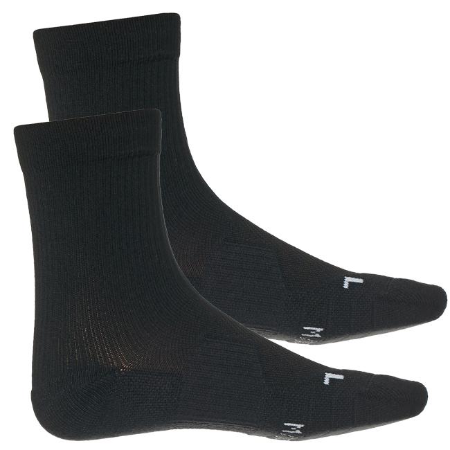 同色2足セット ナイキ(NIKE) ユニセックス コート マルチプライヤー クッション クルーソックス 2足組 SK0118-010 ブラック(21y6m) | NIKE | 01