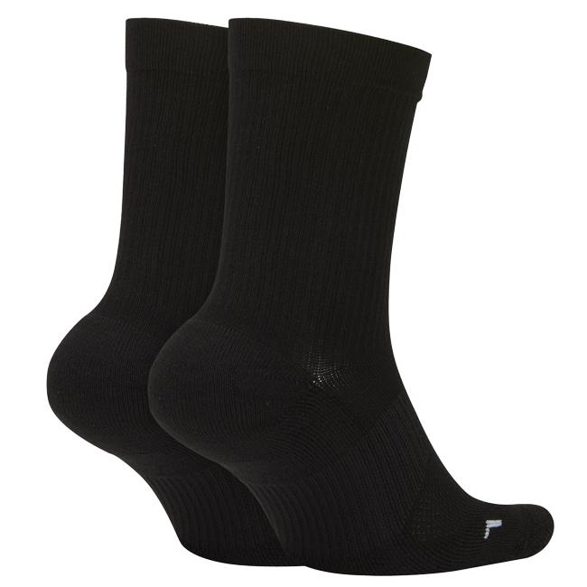 同色2足セット ナイキ(NIKE) ユニセックス コート マルチプライヤー クッション クルーソックス 2足組 SK0118-010 ブラック(21y6m) | NIKE | 03