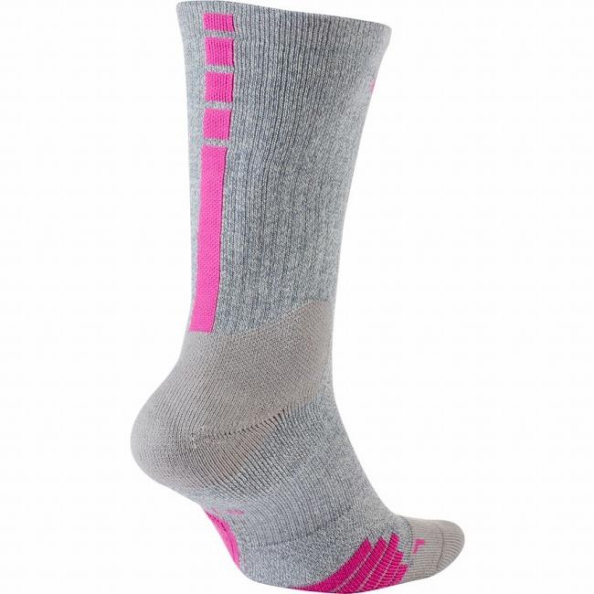 ナイキ Nike ユニセックス エリート クルーソックス Sx7622 050 グレーヘザー アクティブフューシャ y7mバスケ テニスショップ アミュゼ 通販 Yahoo ショッピング