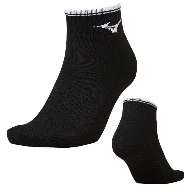 3足組 ミズノ(MIZUNO) メンズ ショートソックス 3pairs 62JX2Z10-99 ブラック×ブルー×レッド(25y8m) | MIZUNO | 03