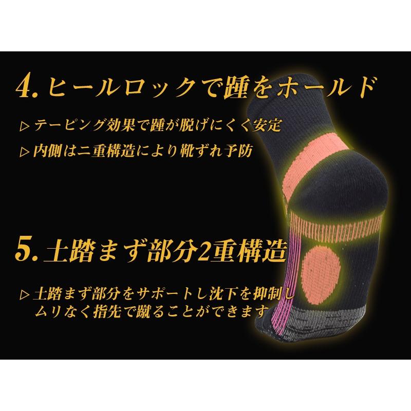 究極のゴルフソックス(ショート丈) ジュニア 20-22cm 着圧サポート靴下 立体機能ソックス 足袋 252039995(18y11m) |  | 03