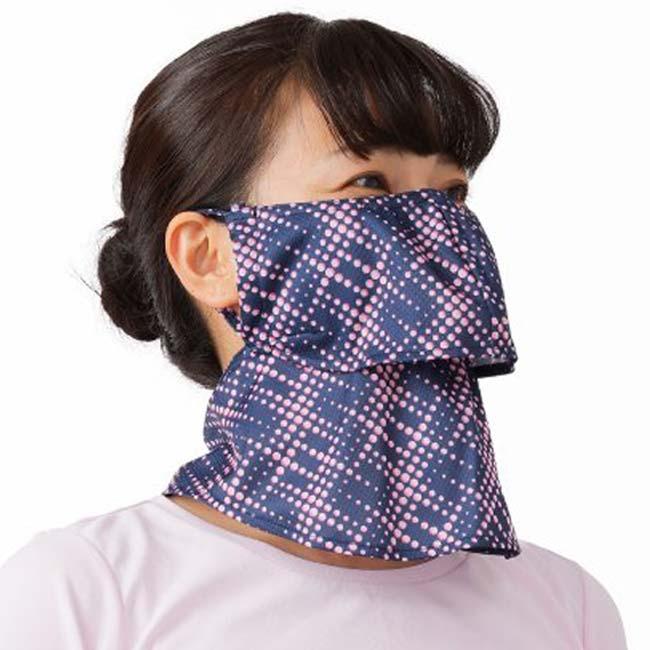 スナップボタンタイプ MARUFUKU ヤケーヌ ユニセックス 爽クール ネオン 日焼け防止専用 UVカットマスク 熱中症対策 546／547(23y5m) |  | 04