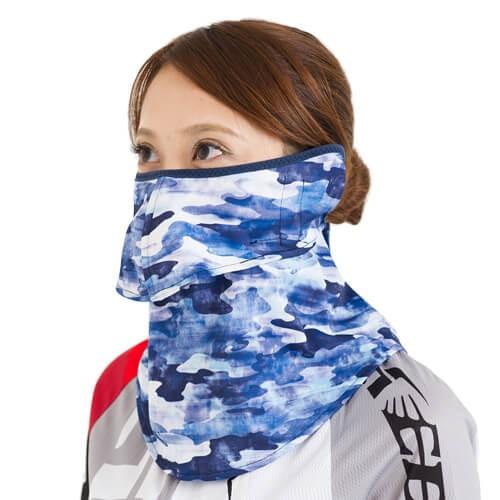 スポーツタイプ  MARUFUKU ヤケーヌ フィット耳カバー付迷彩柄 日焼け防止専用UVカットマスク 475／476(20y4m) |  | 02