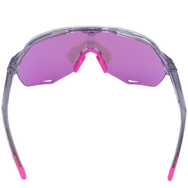 100%(ワンハンドレッド) スポーツサングラス S2 エスツー パープルML