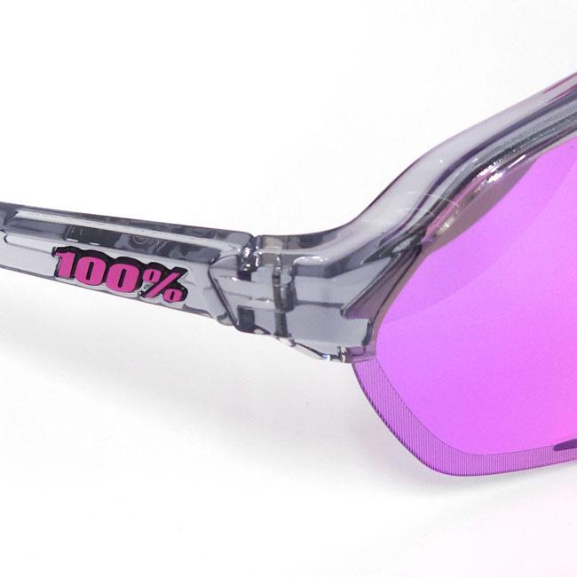 100%(ワンハンドレッド) スポーツサングラス S2 エスツー パープルML