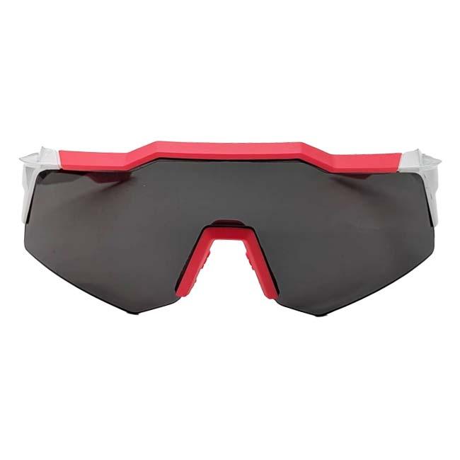100%(ワンハンドレッド) スポーツサングラス SPEEDCRAFT XS スピードクラフト XS スモークレンズ クリアレンズ付  60009-00018(25y3m)の画像