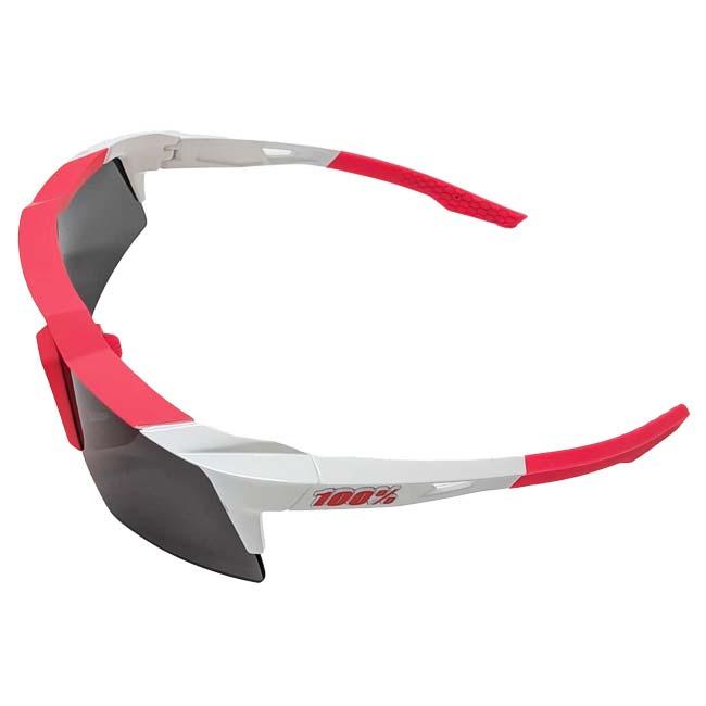 100%(ワンハンドレッド) スポーツサングラス SPEEDCRAFT XS スピードクラフト XS スモークレンズ クリアレンズ付  60009-00018(25y3m)の画像