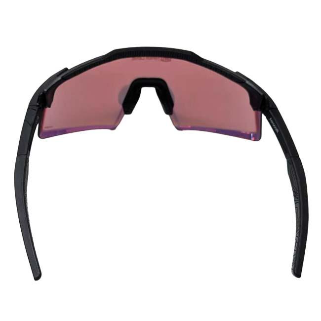 100% Aerocraft ブラック レッド ワンハンドレッド サングラス ワンハンドレッド 100% スポーツサングラス AEROCRAFT エアロクラフト