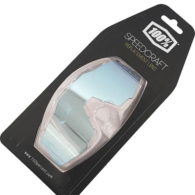 100% Speedcraft 交換レンズ HiPER レッド ワンハンドレッド ワンハンドレッド 100% 交換用レンズ SPEEDCRAFT スピードクラフト用