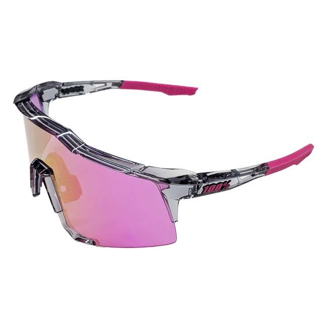 中古 100% Speedcraft Tokyo ワンハンドレッド サングラス ワンハンドレッド 100% SPEEDCRAFT XS Tokyo Night - Purple