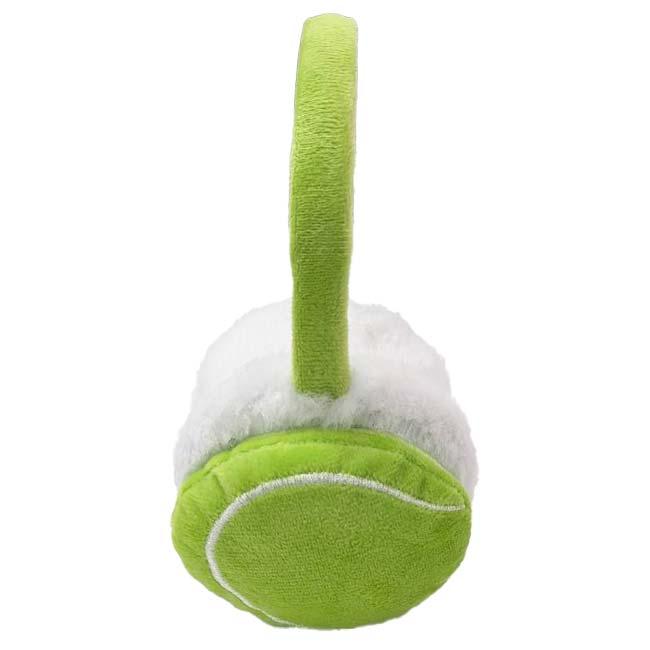防寒グッズ  ジュニア テニスボール型 イヤーマフ イヤーウォーマー 防寒 防風 TE299996 グリーン×ホワイト(26y1m) |  | 02