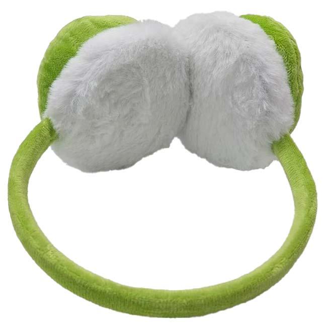 防寒グッズ  ジュニア テニスボール型 イヤーマフ イヤーウォーマー 防寒 防風 TE299996 グリーン×ホワイト(26y1m) |  | 04