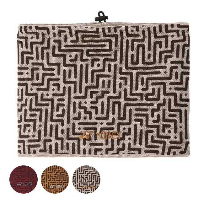 ヨネックス(YONEX) 2025 FW ユニセックス 幾何学模様 スピンドル付き ネックウォーマー 45053Y(25y9m) | YONEX