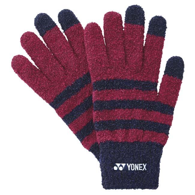 ヨネックス(YONEX) 2025 FW ユニセックス タッチパネルグローブ ボーダー柄 スマホ対応手袋 45049(25y9m) | YONEX | 02