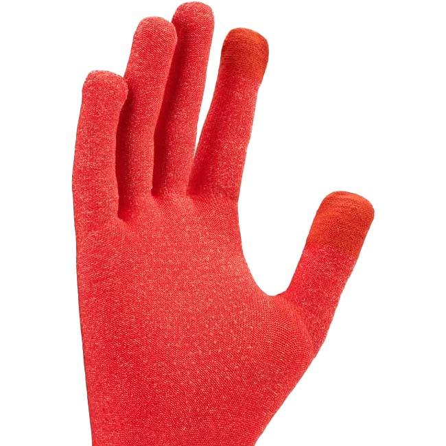 ナイキ(NIKE) ユニセックス Dri-FIT ライトウエイト ニット ランニンググローブ タッチスクリーン対応 RN4004-650 ピカンテレッド×Pホワイト(26y1m) | NIKE | 03