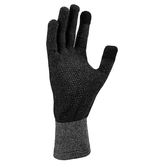 ナイキ(NIKE) ユニセックス Dri-FIT ライトウエイト ニット ランニンググローブ タッチスクリーン対応 RN4004-012 ブラック×サミット×WH(26y1m) | NIKE | 02