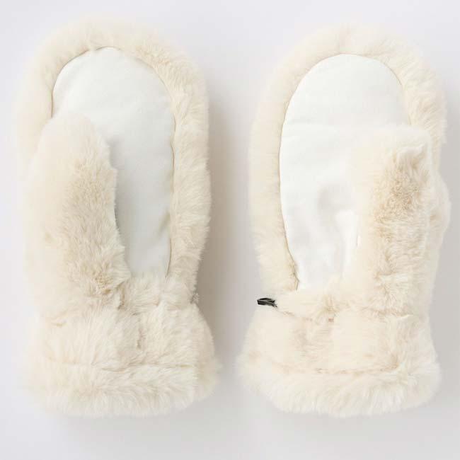 在庫処分特価 FILA(フィラ) 2023 FW レディース フェイクファーミトン 手袋 793-940(23y10m) | FILA | 03