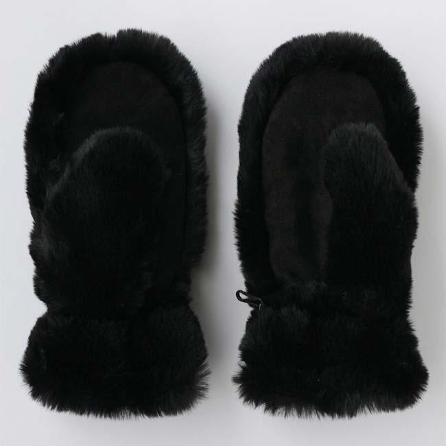 在庫処分特価 FILA(フィラ) 2023 FW レディース フェイクファーミトン 手袋 793-940(23y10m) | FILA | 08