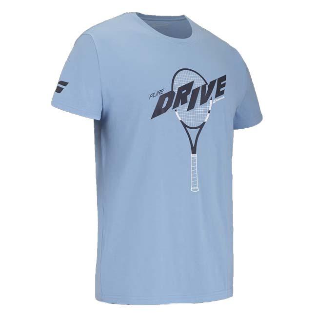 バボラ(Babolat) 2025 ジュニア DRIVE ドライブ コットン半袖Tシャツ 4JS25441X-4128 ドライブヘリテージブルー(25y4mテニス) | Babolat | 02