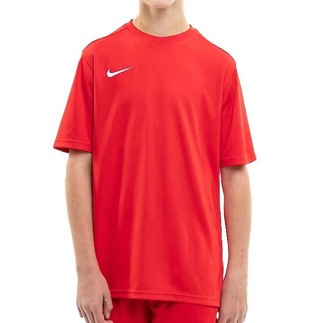 ナイキ(NIKE) ジュニア Park 7 パーク7 Dri-FIT 半袖 ジャージ Tシャツ BV6741-657 ユニバーシティレッド×WH(26y4mサッカー) | NIKE | 02