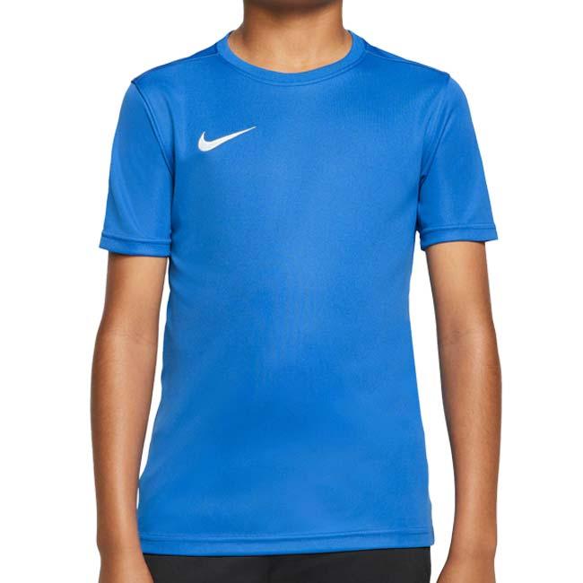 ナイキ(NIKE) ジュニア Park 7 パーク7 Dri-FIT 半袖 ジャージ Tシャツ BV6741-463 ロイヤルブルー×ホワイト(26y4mサッカー) | NIKE | 02