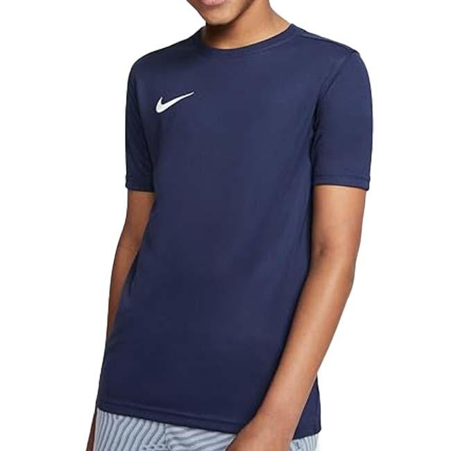 ナイキ(NIKE) ジュニア Park 7 パーク7 Dri-FIT 半袖 ジャージ Tシャツ BV6741-410 ミッドナイトネイビー×WH(26y4mサッカー) | NIKE | 02