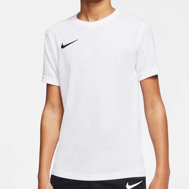 ナイキ(NIKE) ジュニア Park 7 パーク7 Dri-FIT 半袖 ジャージ Tシャツ BV6741-100 ホワイト×ブラック(26y4mサッカー) | NIKE | 02