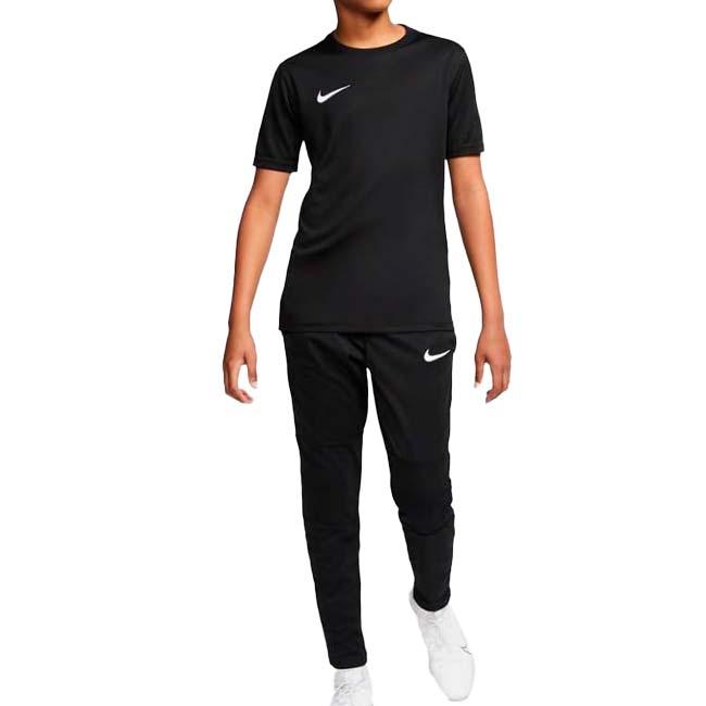 ナイキ(NIKE) ジュニア Park 7 パーク7 Dri-FIT 半袖 ジャージ Tシャツ BV6741-010 ブラック×ホワイト(26y4mサッカー) | NIKE | 06
