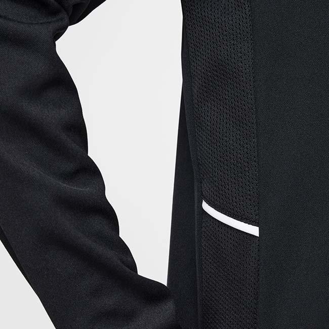 ナイキ(NIKE) 2026 SP ジュニア アカデミー Dri-FIT ロングスリーブ 1／4ジップ サッカードリル 長袖トップ HJ3721-010 ブラック×ホワイト(26y1mサッカー) | NIKE | 04