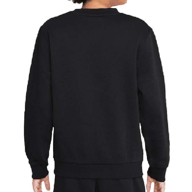 ナイキ(NIKE) 2025 HO ジュニア スポーツウエア クラブ YTH フリース 長袖スウェット トレーナー FD3006-010 ブラック×ホワイト(25y12mトレーニング) | NIKE | 01