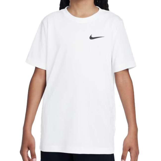 ナイキ(NIKE) 2025 SU ジュニア YTH Dri-FIT Legend レジェンド スウッシュ LBR 半袖Tシャツ FZ5198-100ホワイト(25y4mトレーニング) | NIKE