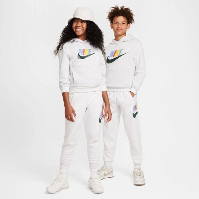 在庫処分特価 ナイキ(NIKE) 2024 HO ジュニア CLUB クラブ フリース ジョガーパンツ ロングパンツ FD2995-051バーチヘザー×バストグレー(24y12mトレーニング) | NIKE | 02